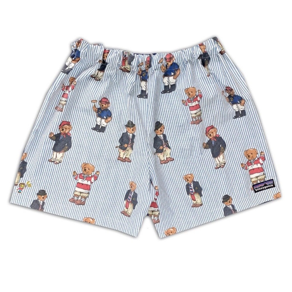 Custom Reworked Vintage Ralph Lauren Polo Bear Bennygonia Shorts